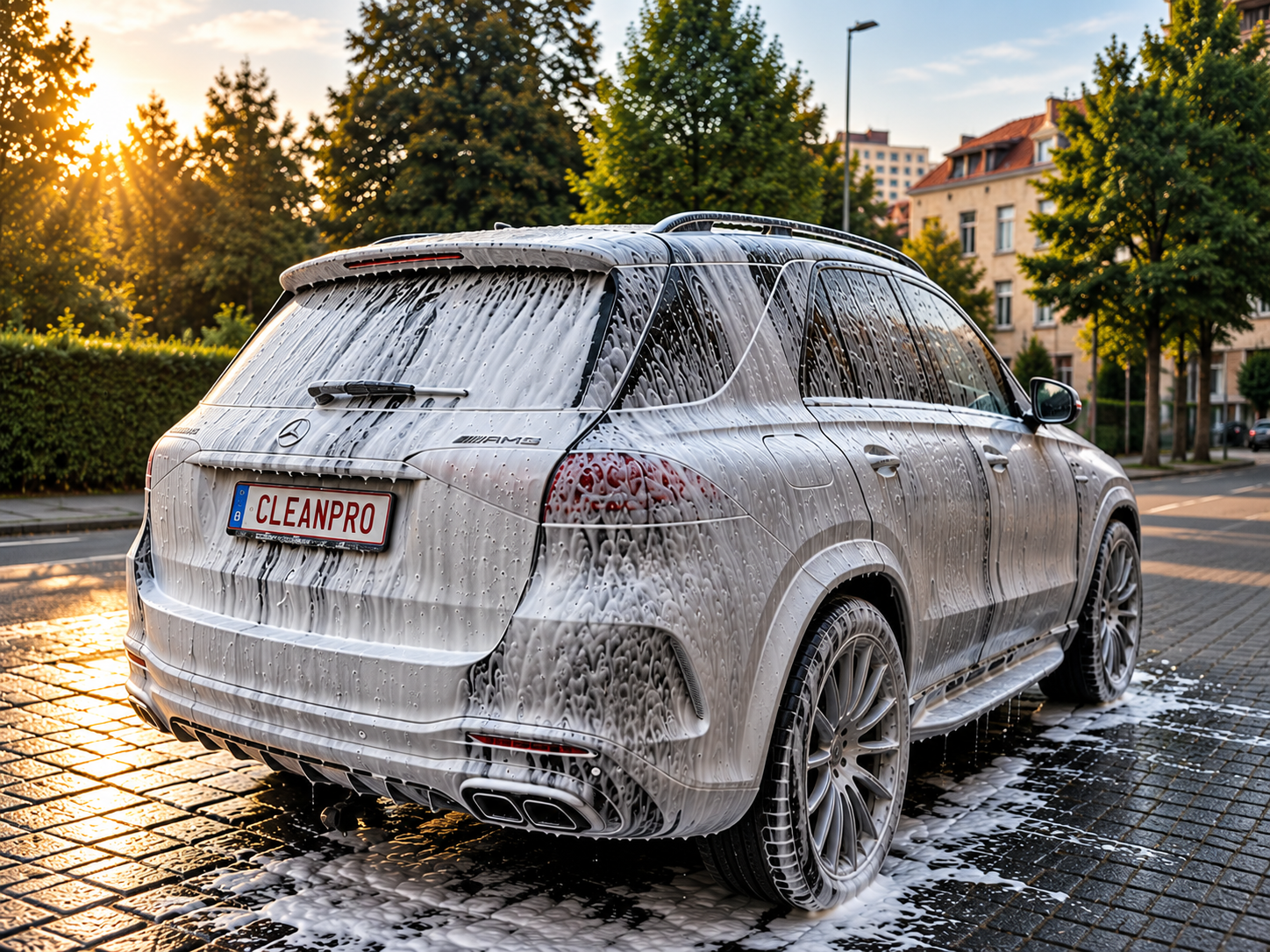 CleanPro nettoie un SUV à Bruxelles